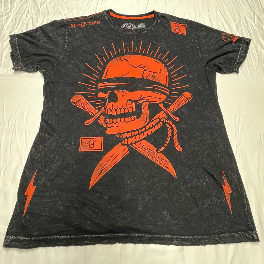 Men’s Affliction Live Fast Tee